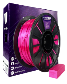 Filamento PLA  Silk Rosa