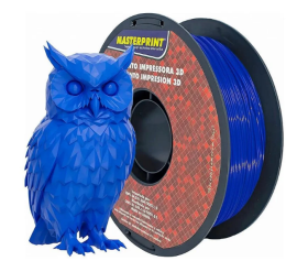 Petg Azul 1.75mm 1kg Alta Resist�ncia Bom Acabamento Masterprint Filamento 3d