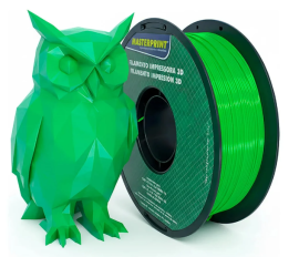 PLA VERDE CLARO 1.75mm 1kg Alta Resist�ncia Bom Acabamento Masterprint Filamento 3d
