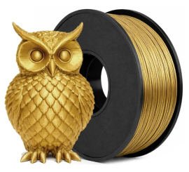 PETG BRONZE 1.75mm 1kg Cor Brilhante Textura Macia Masterprint Filamento 3d